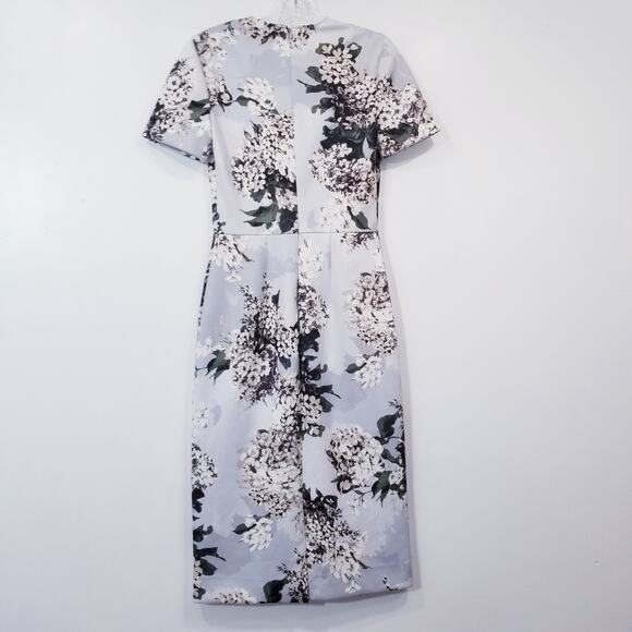 LOVER Floral Print Midi Sheath Dress - Picture 2 of 14